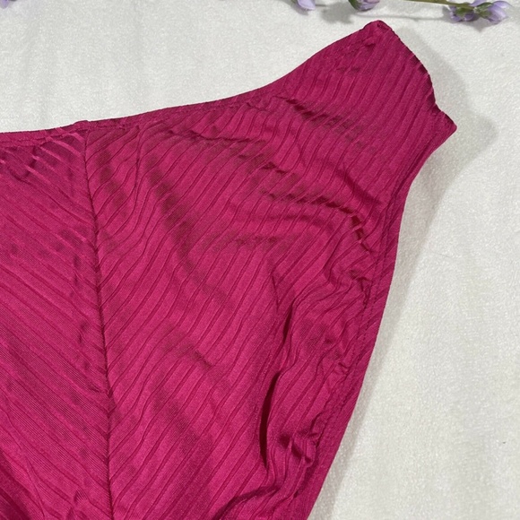 NEW Robin Piccone [ LARGE ] Flamino Neelah High Waisted Front Knot‎ Bottom - Picture 12 of 12